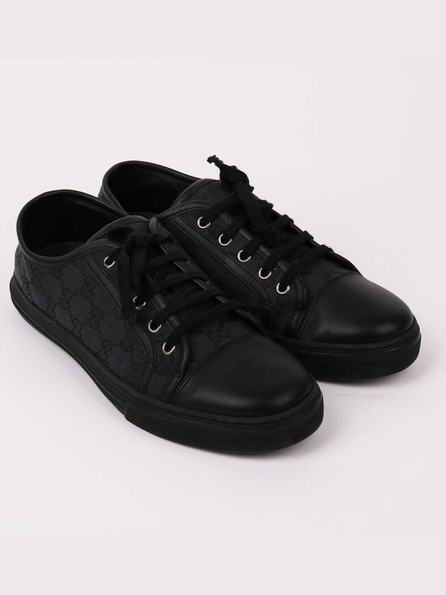 GG pattern black 6 5 low top sneakers 426189 - GUCCI - BALAAN 4