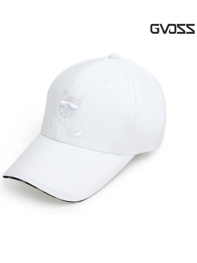 G2 X-Club Unisex Pure White Golf Hat GVG210SB02W - GVOSS - BALAAN 1