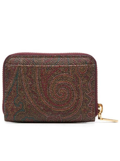 23FW Women's Paisley Small Zipped Round Wallet Red 1N083 7567 STK - ETRO - BALAAN 2