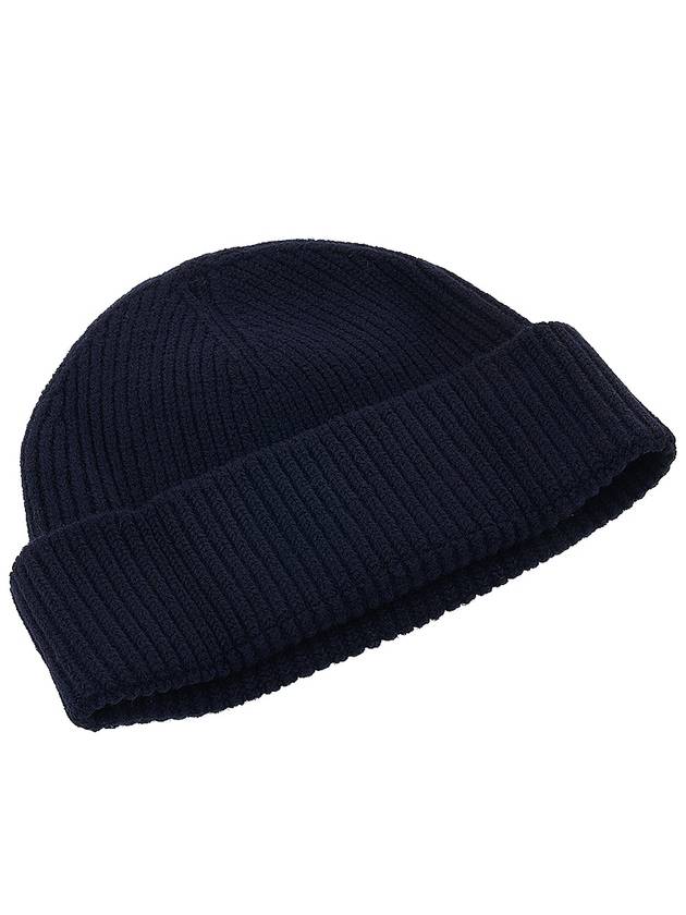 Heart Logo Wool Beanie Night Blue - AMI - BALAAN 5