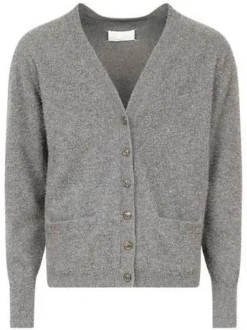 Backstitch cashmere blend cardigan derby gray S67HP0030M13031859M - MAISON MARGIELA - BALAAN 1