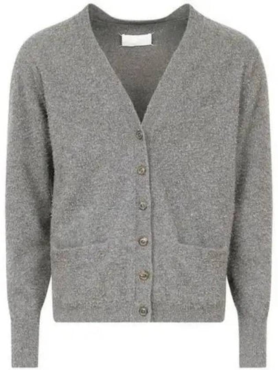 Backstitch Cashmere Blend Cardigan Derby Grey - MAISON MARGIELA - BALAAN 2