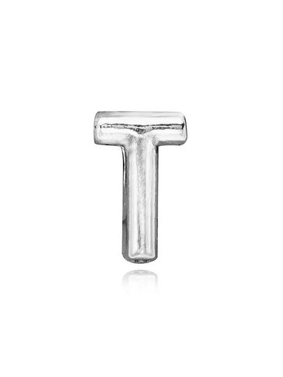 Letter T Alphabet Bracelet Charm Silver - PANDORA - BALAAN 2