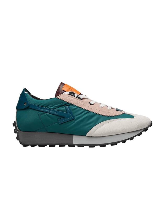 Vintage Arrow Low Top Sneakers Teal - OFF WHITE - BALAAN 1