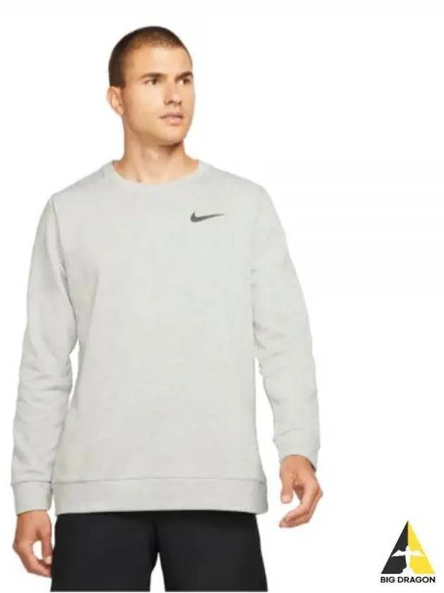 Dri Fit Pullover Crew Sweatshirt Grey - NIKE - BALAAN 2