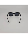 Eyewear Heart Logo Square Sunglasses Black - CHANEL - BALAAN 8