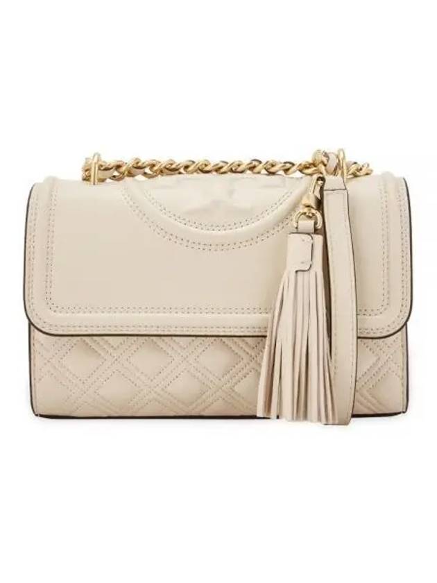 Small Fleming Convertible Shoulder Bag Ivory - TORY BURCH - BALAAN 2