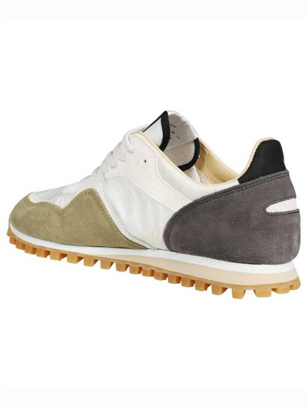 Marathon Trail Mix  Low Top Sneakers Olive - SPALWART - BALAAN 4