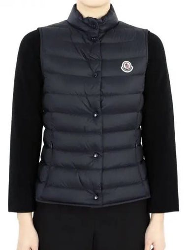 Kids LIANE Down Lightweight Padded Vest Navy 1A00085 595FE 778 12 14A Adult Wearable 271709 1054261 - MONCLER - BALAAN 1