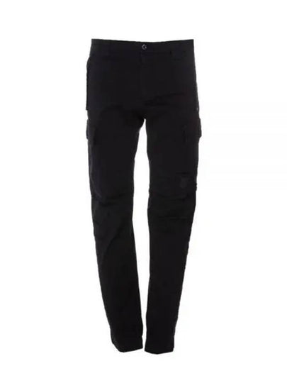 Metropolis Series Stretch Sateen Cargo Pants Navy - CP COMPANY - BALAAN 2