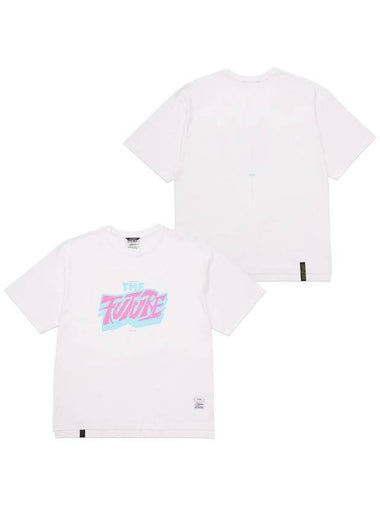 Future Oversized Short Sleeves T Shirts White - STIGMA - BALAAN 1