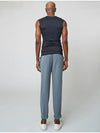 Tapered Banding Track Pants Grey Blue - ATHPLATFORM - BALAAN 7