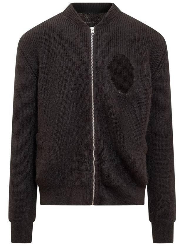 FW23 MM6 Destroyed Cardigan S52AM0271 - MAISON MARGIELA - BALAAN 2