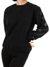 Women s diagonal arrow printing sweatshirt black 300961010 - OFF WHITE - BALAAN 3