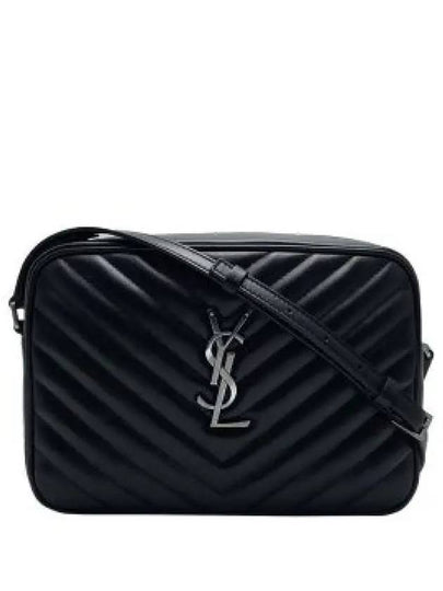 Roux Quilted Cross Bag Black - SAINT LAURENT - BALAAN 2