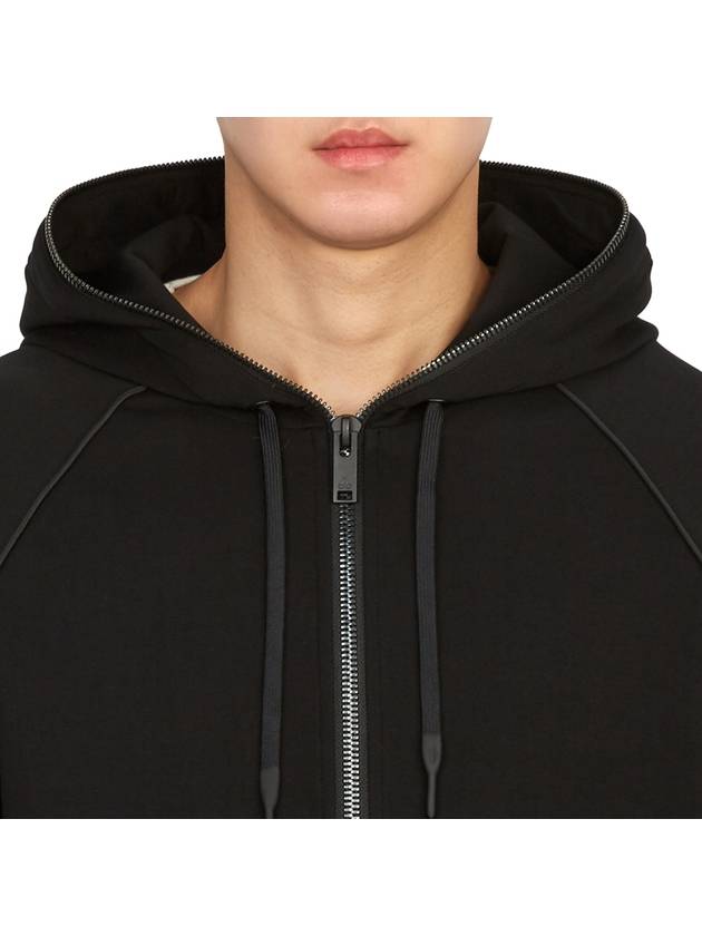 Men's Cotton Hooded Jacket Black - MOOSE KNUCKLES - BALAAN 8