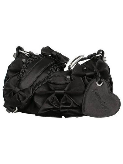 Le Cargol Fabric Shoulder Bag Black - BALENCIAGA - BALAAN 2