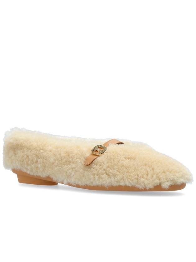 FERRAGAMO Ballet Flats Noella, Women's, Beige - SALVATORE FERRAGAMO - BALAAN 4