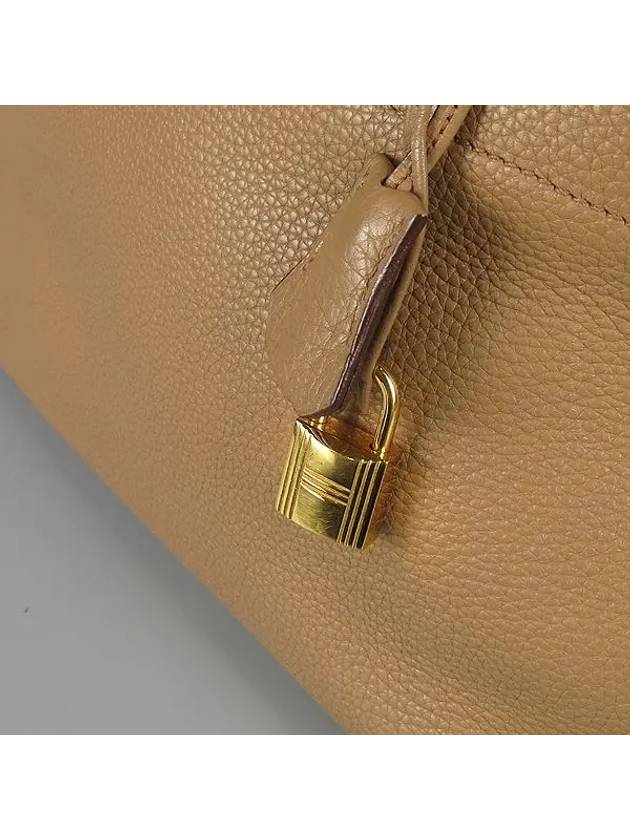 beige tote bag - HERMES - BALAAN 4