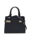 Tempete Crush Silky Calf Leather Tote Bag Black - DELVAUX - BALAAN 2