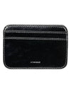 Daisy Slim Mini Card Wallet Black - LE MASQUE - BALAAN 4