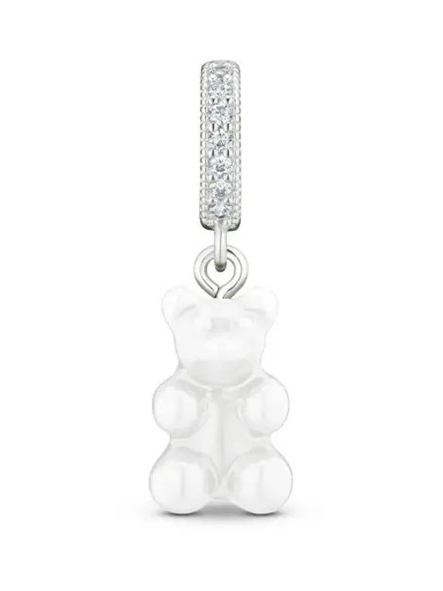 Nostalgia Haribo Bear Powder Silver Cubic Pendant Women s Charm - CRYSTAL HAZE - BALAAN 2