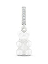 Nostalgia Haribo Bear Powder Silver Cubic Pendant Women s Charm - CRYSTAL HAZE - BALAAN 2