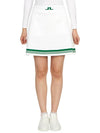 Women's Frida Striped Knit Skirt White - J.LINDEBERG - BALAAN 2