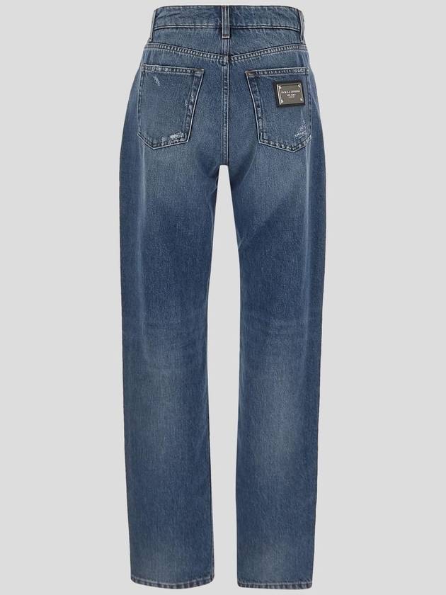 23 fw Boyfriend Jeans WITH Logo Plaid FTAIADG8JZ6S9001 B0270472344 - DOLCE&GABBANA - BALAAN 9