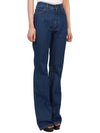 Women's Palo High Rise Bootcut Jeans Blue - MAX MARA - BALAAN 4