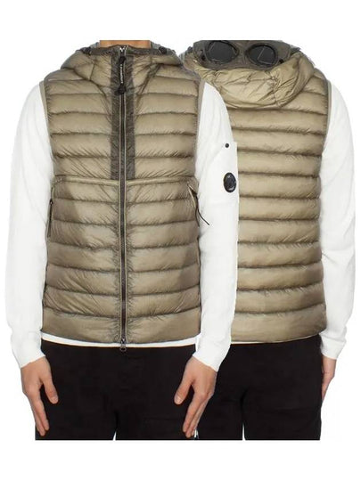 D.D. Shell Goggles Down Vest Beige - CP COMPANY - BALAAN 2