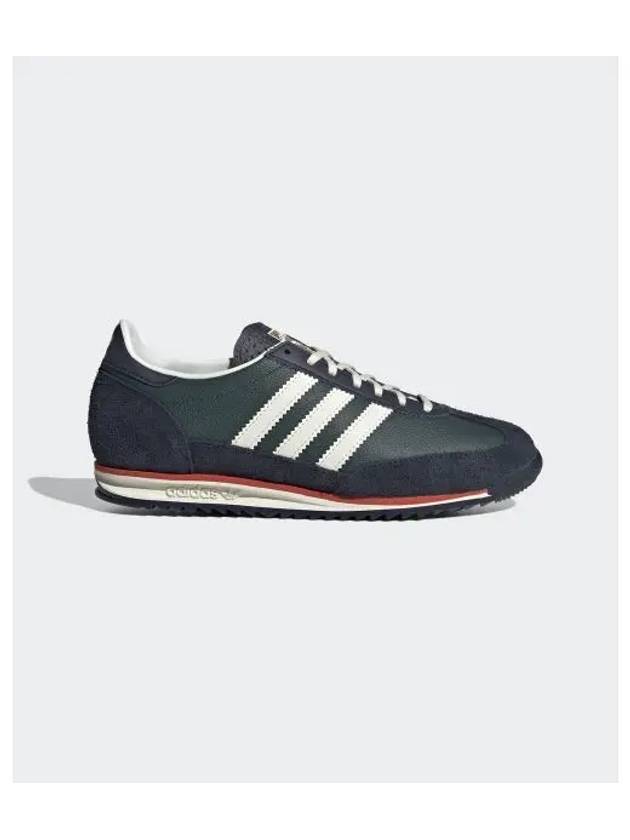 SL 72 OG Low Top Sneakers Black Deep Green - ADIDAS - BALAAN 2