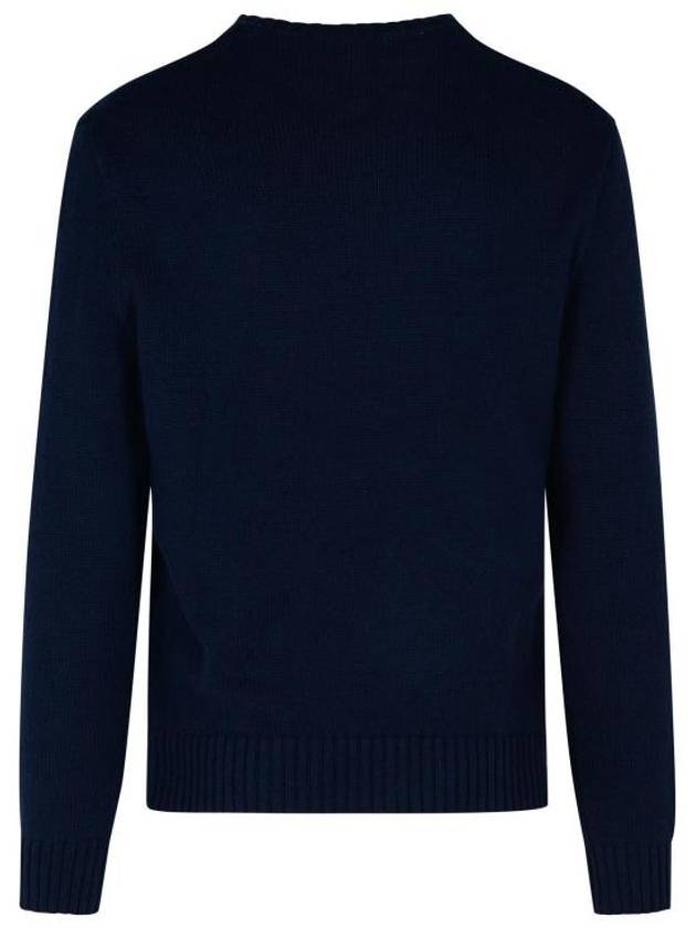 Bear Logo Cotton Blend Sweatshirt Navy - POLO RALPH LAUREN - BALAAN 4