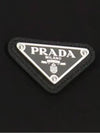 Men's Reversible Re-Nylon Cotton Fleece Bomber Jacket Black - PRADA - BALAAN 4