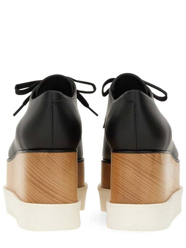 Wooden Platform Oxford Black - STELLA MCCARTNEY - BALAAN 7