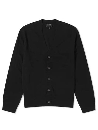 Joe Cardigan Black - A.P.C. - BALAAN 1