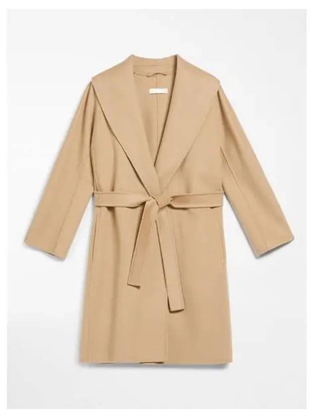 MESSI 29016121 045 29016121600 Mesh virgin wool coat - MAX MARA - BALAAN 1