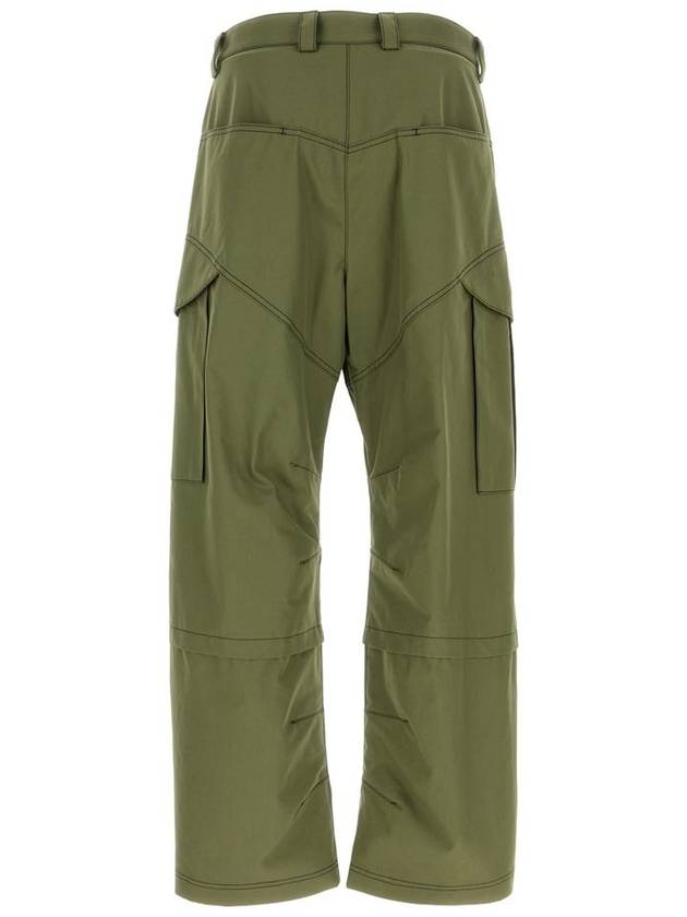 Cargo straight pants army green - OFF WHITE - BALAAN 3