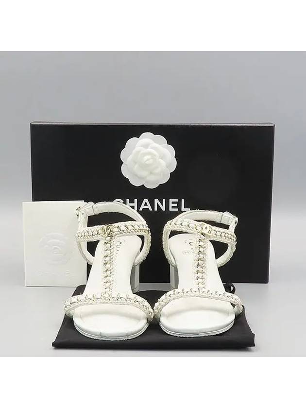 Smith Market Used Luxury Goods G38786 Sandals Women s Shoes - CHANEL - BALAAN 5