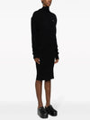 Women's ORB Embroidered Logo Bea Medium Dress Black - VIVIENNE WESTWOOD - BALAAN 3