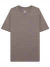 NSW Sustainability Club Cotton Short Sleeve T-Shirt Brown - NIKE - BALAAN 2