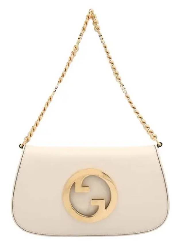 Blondie Interlocking G Shoulder Bag White - GUCCI - BALAAN 2