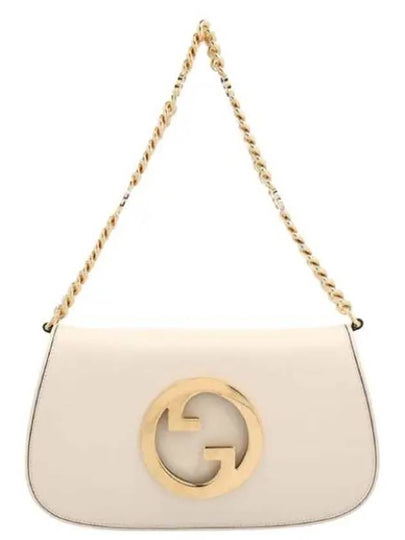 Blondie Interlocking G Shoulder Bag White - GUCCI - BALAAN 2