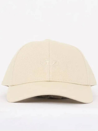 C Run Wash Logo Ball Cap White - DIESEL - BALAAN 2