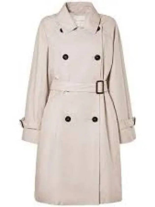 24 TITRENCH 19021014 002 19021014600 Tea Trench Water Repellent Coat 1244095 - MAX MARA - BALAAN 1