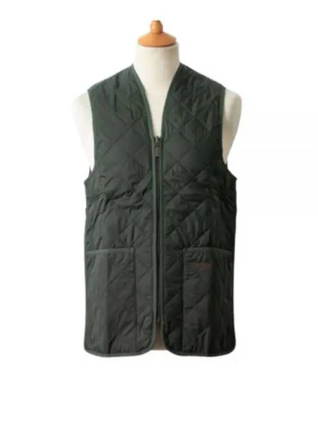 Quilted Waistcoat Zip In Liner Vest Olive - BARBOUR - BALAAN 2