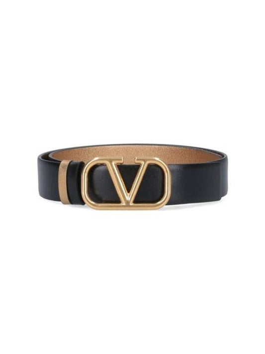 Garavani Regular Belt 2W2T0T15XAQPKE BLACK - VALENTINO - BALAAN 1