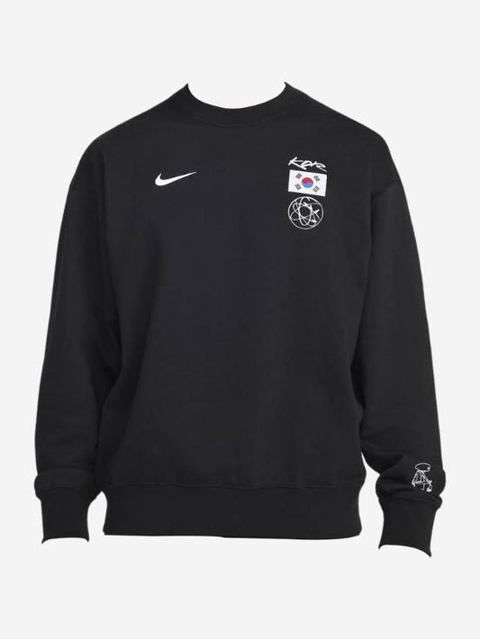 Dri Fit ADV Breaking Crew Neck Sweatshirt Black Asia - NIKE - BALAAN 1