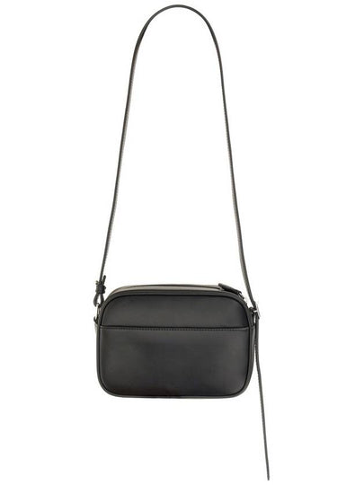 Reedition Camera Leather Cross Bag Black - COURREGES - BALAAN 2