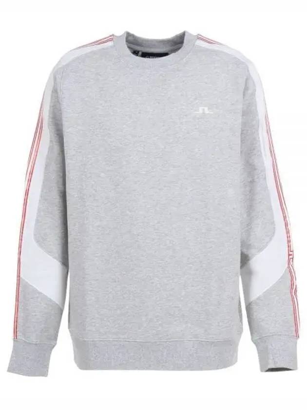 Men's Sneaky Crew Neck Sweatshirt Light Gray - J.LINDEBERG - BALAAN 2